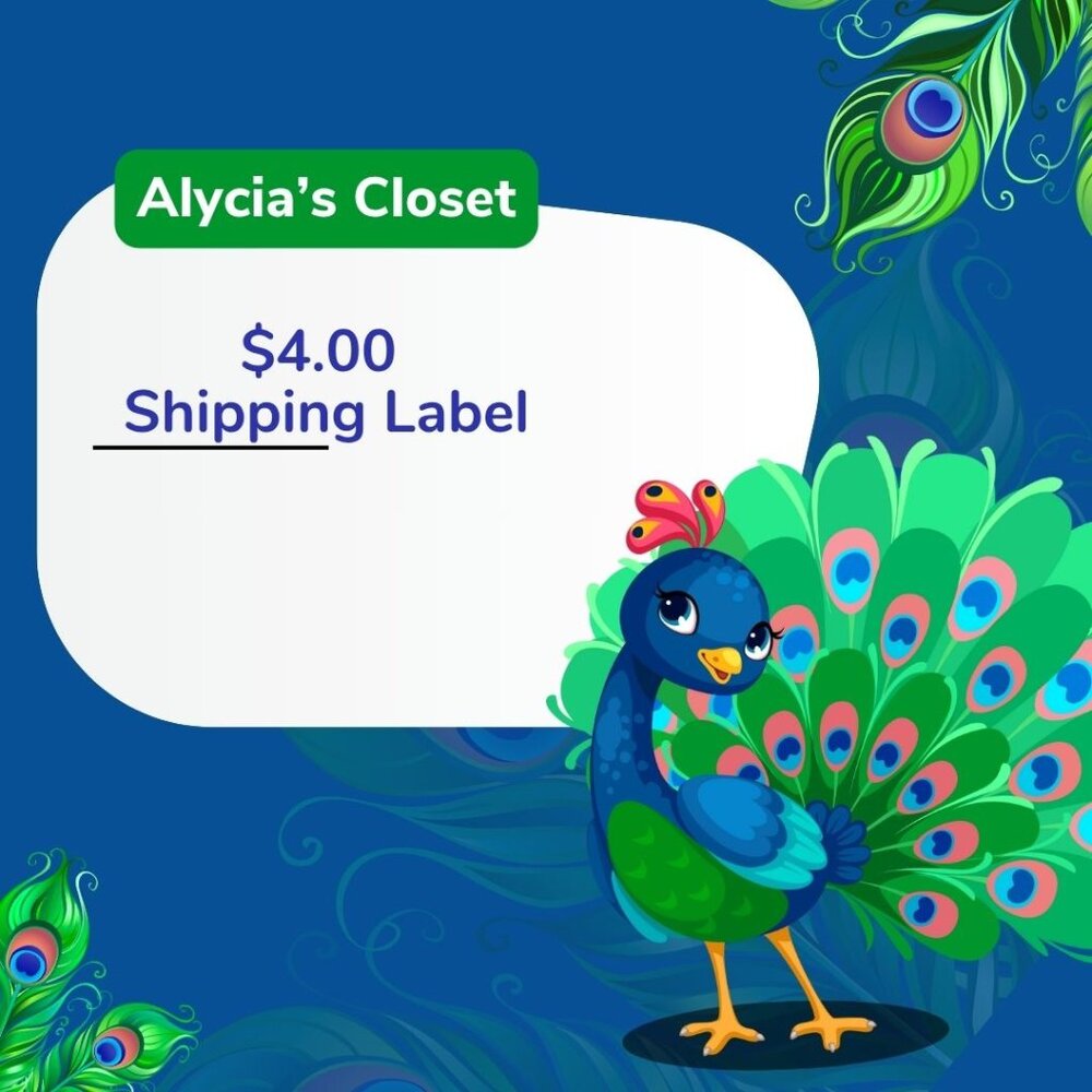 $4.00 Shipping Label